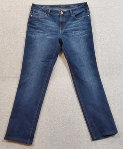 DL1961 COCO Jeans Curvy Straight Women Sz 32 Stretchy Dark Wash 4WAY Stretch - Picture 1 of 11