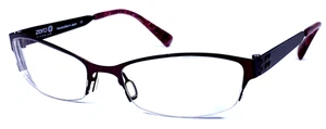 Marco de medias gafas rojo Merlot de Japón ZERO G TITANIUM “FRESH MEADOWS” 52-17-130 - Imagen 1 de 11