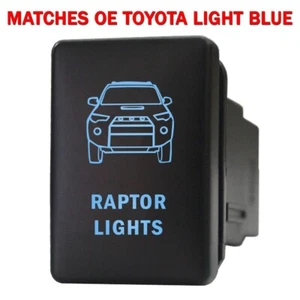 LUCES RAPTOR 9C70NB Interruptor pulsador 12V para Toyota 4Runner LED NUEVO AZUL - Imagen 1 de 1