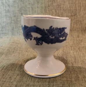 Vintage Royal Cauldon Blue Dragon Egg Cup - Picture 1 of 5