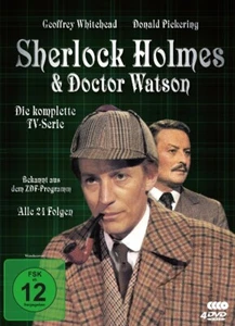 SHERLOCK HOLMES UND DR. WATSON - KOMPLETTBOX (NEWA - GUEST,VAL 4 DVD NEW - Picture 1 of 1