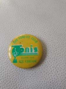 Insignia vintage de helado Tonis  - Imagen 1 de 3