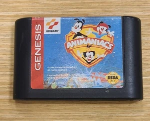 Animaniacs Sega Genesis 1994 Authentic Game Cartridge Tested Works Vintage - Picture 1 of 4