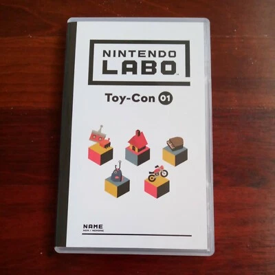 NINTENDO Labo Toy-Con 01 2018 for Nintendo Switch, Case & ArtWork ONLY No Game!! - Image 1 of 3