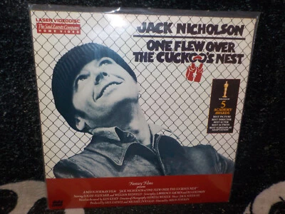 One Flew Over the Cuckoo's Nest Laserdisc LD Jack Nicholson Free Ship $50 - Image 1 of 2