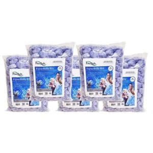 Filterballs Cartridge Pool Filters Filterballs Blu 5 Bags Equals 10 Bags Of Sand - Picture 1 of 10