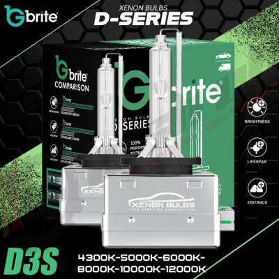 2x AUDI A4 A3 Sline D3S Factory Xenon HID Headlight Replacement Lamps Bulbs 35w - Image 1 of 4