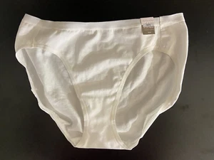 Ambrielle Damen Hi-Leg Slip Höschen Größe M/6 Farbe weiß 1 Paar Neu mit Etikett - Bild 1 von 4