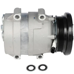 AC A/C Compressor w/ Clutch 1998 1999 2000 2001 Fits Chevrolet Camaro 5.7L - Picture 1 of 10