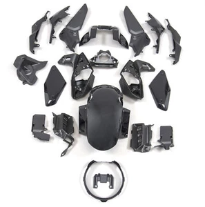 Fairing Bodywork Injection ABS Plastic Black For Honda CB650R 2019-2021 20pcs - Picture 1 of 9