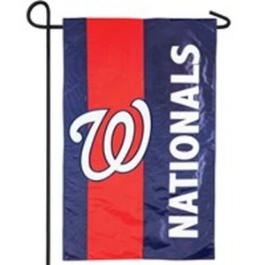 MLB Team Sports Washington Nationals 16Sf4229 embellecedora bandera de jardín 12,5” x 18” - Imagen 1 de 1