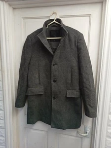 Jack &Jones Mens Grey Coat Jacket Size Medium - Picture 1 of 8