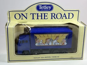 LLEDO WERBUNG ON THE ROAD DRUCKGUSSMODELL - TETLEY'S TEA - 1992 LIEFERWAGEN - Bild 1 von 7