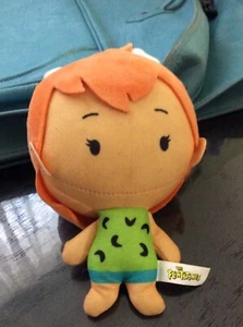 The Flintstones Big Head Pebbles Stuffed Plush Doll 9 inches Vintage Warner Bro - Picture 1 of 6