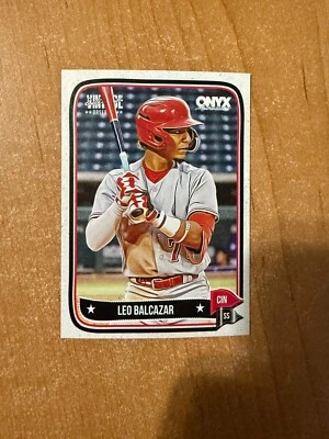 Tarjeta base #OVLEBA Onyx vintage de béisbol 2024 - Leo Balcazar Foto 1 de 2