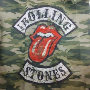 The Rolling Stones Camouflage Tote Bag Reusable Shopper Bag 16x15" Compact B89 - Foto 1 di 6