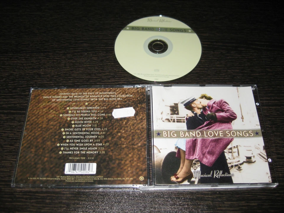 Big Bang Love Songs CD Moonlight Serenade,Moon River,Blue Moon,As Time Goes By - Bild 1 von 1