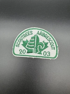2003 Scoutrees Arbrescout Scouts Canada Vintage Patch Badge Like New - Bild 1 von 4