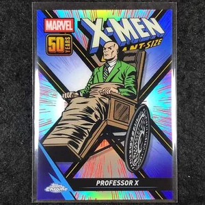 2025 Topps Chrome Marvel PROFESSOR X X-Men Giant-Size 50th Anniversary #XM-8 - Picture 1 of 1