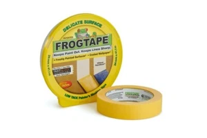 FrogTape Delicate Surface Painters Masking Decorating Tape 24mm x 41.1m 589996 - Picture 1 of 1