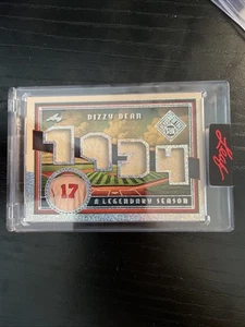 2025 Seasons In The Sun Dizzy Dean Game Used Quad Patch Legendary 1934 Card #3/7 - Picture 1 of 2