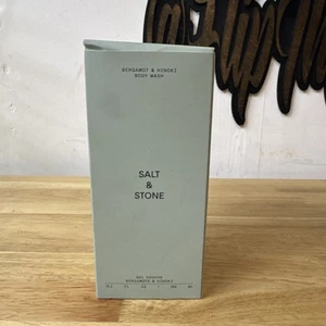 Salt & Stone Bergamotte und Hinoki Duschgel 15,2 Oz. Neu im Karton - Bild 1 von 3