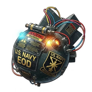 NAVY EOD BOMB PICK THE ITEM YOU WANT WE WILL PUT IT ON ITEM - Picture 1 of 56