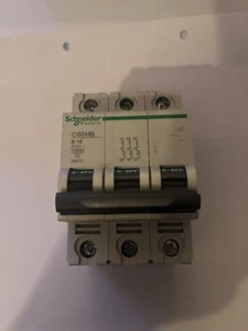 Schneider C60HB B16 16 A 10kA MCB Leitungsschutzschalter - Bild 1 von 2