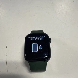Apple Watch Series 7 (GPS) 45 MM minuit boîtier en aluminium bracelet sport minuit - Photo 1 sur 21