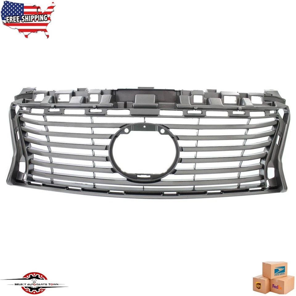 Fits 2013 2014 2015 Lexus ES350 ES300h New Front Grille Assembly Silver Plastic Foto 1 de 4