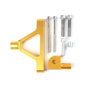 CNC Steering Damper Stabilizer Support Bracket Kawasaki Ninja ZX6R ZX 6R 07-08 G - Imagen 1 de 4