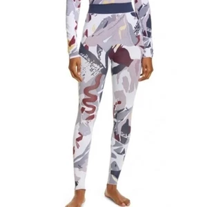 SWEATY BETTY BASE LEGGINGS NAHTLOS IN WHITE MOUNTAIN NEU OHNE ETIKETT GRÖSSE LARGE - Bild 1 von 6