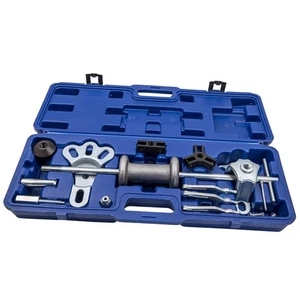 17x Slide Hammer Dent Puller Tool Kit Wrench Adapter Axle Bearing Hub US - Picture 1 of 16