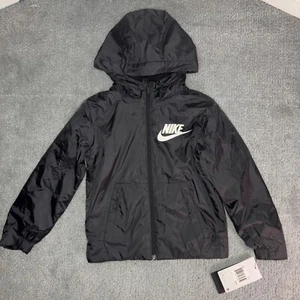 Nike - Toddler Black Zip Up Fleece Lined Jacket - Size 4T- NWT $65 - Picture 1 of 5