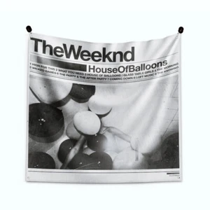 The Weeknd House of Balloons Art Music Album Tapestry Hanging Flag 3/4FT - Picture 1 of 1