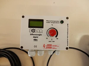 Pool Solar Steuerung OSF- Solar 11 Neu mit Solar u. Wasserfühler - Bild 1 von 5