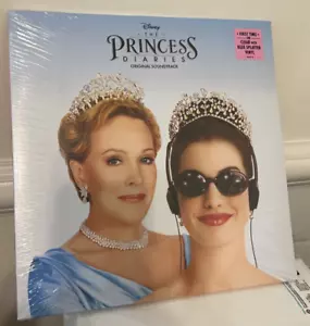 The Princess Diaries Original Soundtrack Clear Blue Splatter 2xLP Vinyl sealed - Picture 1 of 2