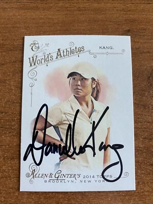 Danielle Kang Golfer 2014 Topps Allen & Ginter Autograph Signed Card #273 - Image 1 of 2