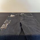 Vintage Ecko Unltd Baggy-Fit , RN93536 Jeans Size 36x30 Embroidered Skater