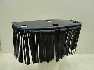 Heritage Springer Driver Floorboard Fringe Blue trim - Picture 1 of 3