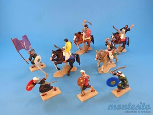BRITAINS DSG * SARACENS MUSLIMS WARRIORS (8 FIGURES) ARABS PLASTIC TOY SOLDIERS - Picture 1 of 17