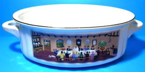 Villeroy Boch Naif Wedding Casserole Dish Baker Wedding 11" Oval Oven Freezer - Picture 1 of 6