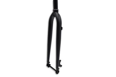 Bicycle Fork Rigid 700c Threadless Chromoly Matte Black - Image 1 of 4