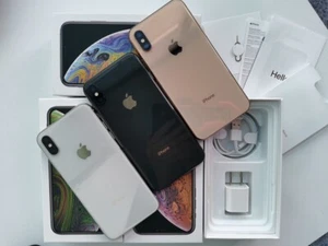 Apple iPhone XS - 64GB / 256GB - (Odblokowany dowolny operator) Wszystkie kolory Doskonały - Zdjęcie 1 z 14