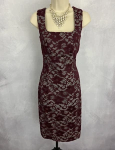 Hybrid Lace Dress UK 14 Party Evening Cocktail Special Formal Occasion - Picture 1 of 15