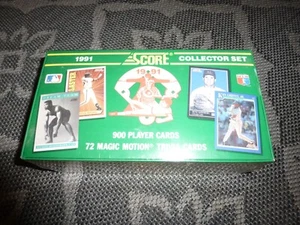 1991 Score Baseball Collector Set Ungeöffnet Factory Set Sealed - Bild 1 von 8