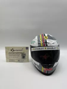 Sebastian Vettel Formel 1 Helm signiert Unterschrift Echtheitszertifikat 1:1 - Bild 1 von 6