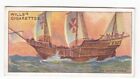 THE SANTA MARIA Vintage 1911 Ships Card CHRISTOPHER COLUMBUS