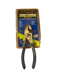 Task Force Hand Tools 6” Slip Joint Pliers - Picture 1 of 3