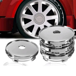 4x 60mm ABS Car Wheel Tire Rims Center Hub Caps Cover Decoration Universal - Picture 1 of 12
